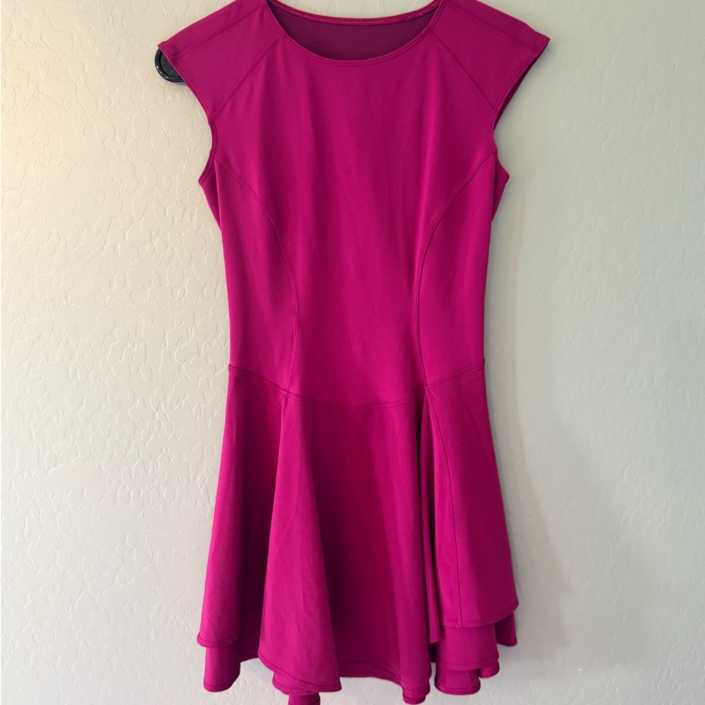 Lululemon Women's Fuchsia Fit-and-Flare Dress